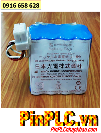 NIHON KODEN SB-201P (9.6v-3700mAh-17670)  /Nhận thay pin NIHON KODEN SB-201P (9.6v-3700mAh-17670)  